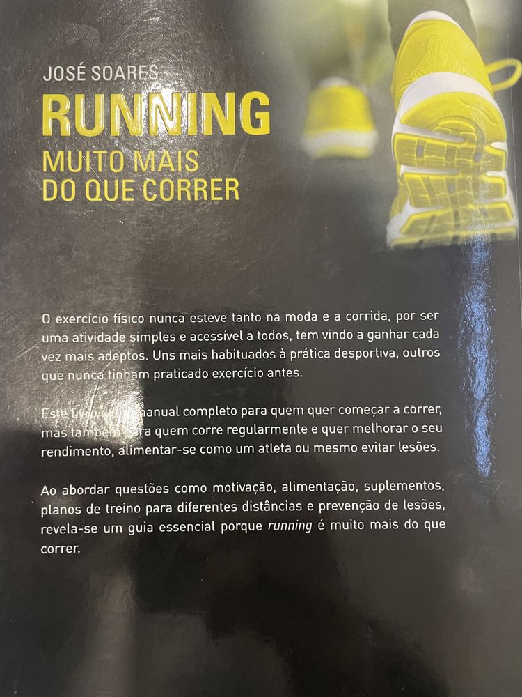 Livro Running Muito mais do que correr