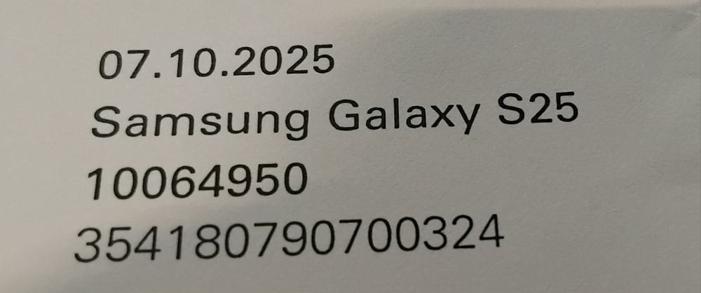 Samsung s25 selado