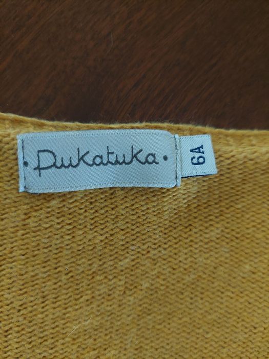 Casaco de lã traçado