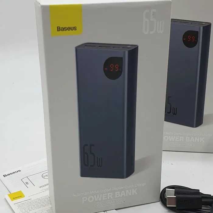 Power Bank Baseus 65W 20000mAh - ПОВЕРБАНК Оригінал БАЗЕУС