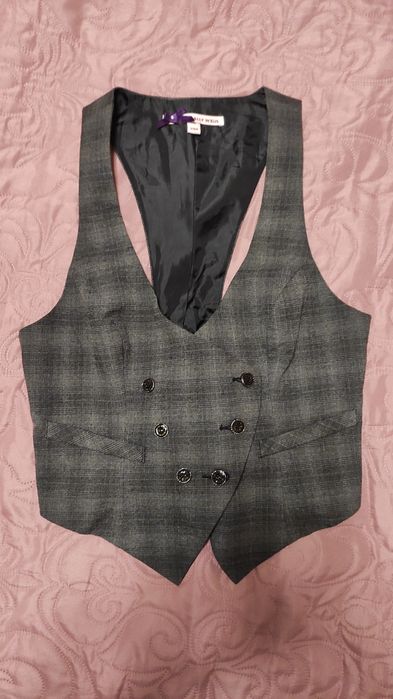 Kamizelka damska w kratę r.36 Tally Weijl