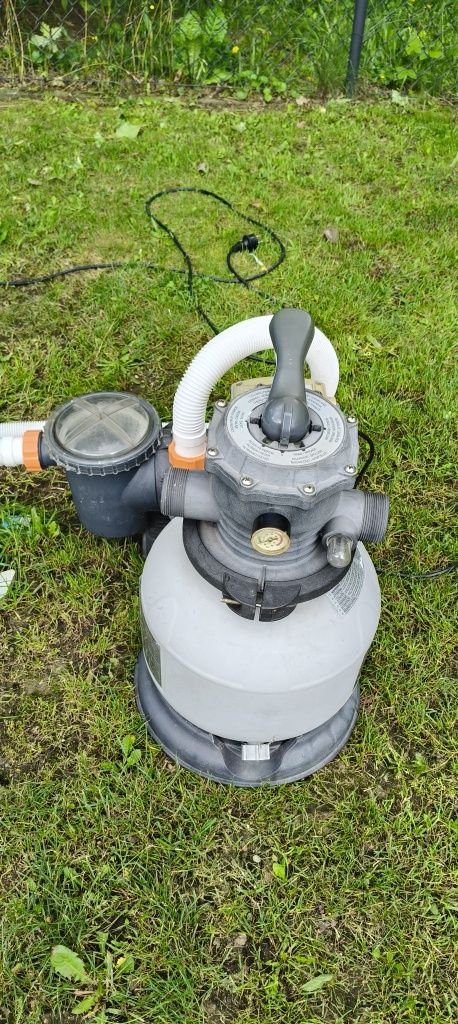 Pompa piaskowa INTEX SF15220 cały zestaw. Zbiornik 18 kg.