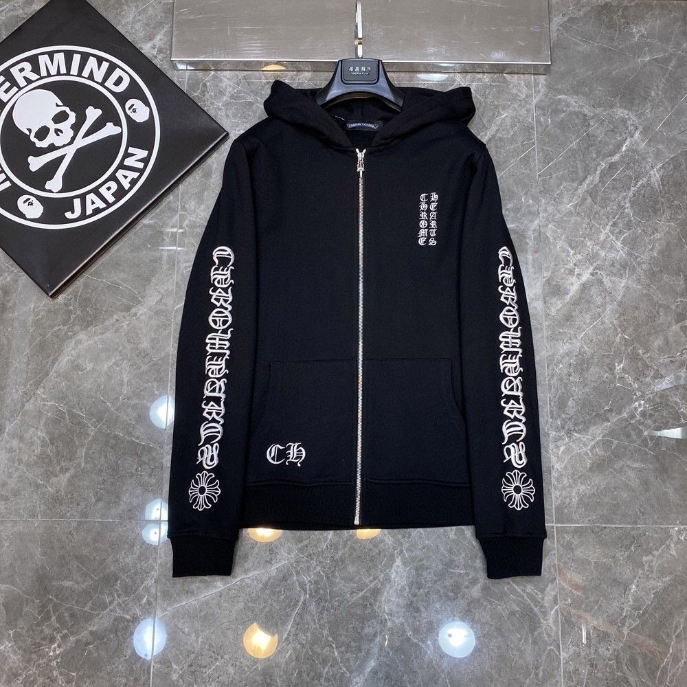 Зіп худі хром хартс/зип худи Chrome Hearts