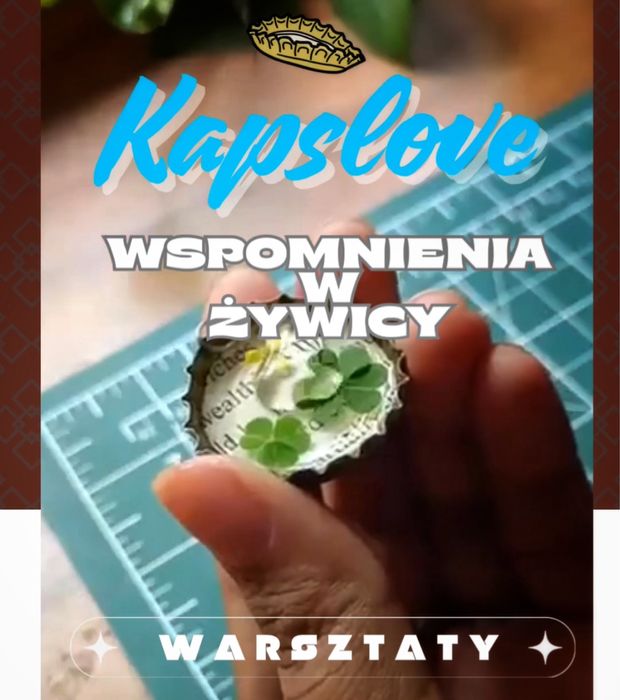 Warsztaty, rękodzieło, żywica, biżuteria, kreatywne zajęcia