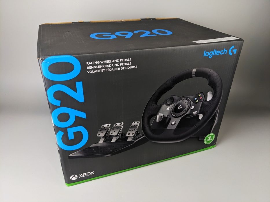 ‼️Руль, Кермо Logitech G920‼️ + педалі, simracing, PC, Xbox. Гарантія