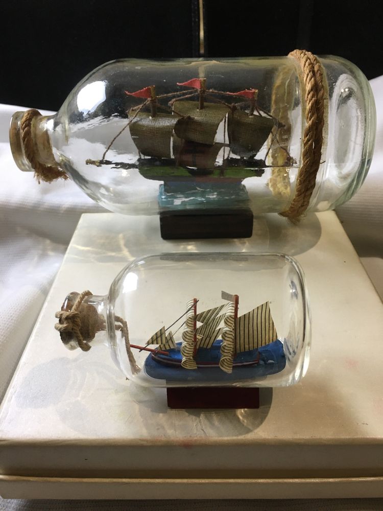 Модель корабля в бутылке