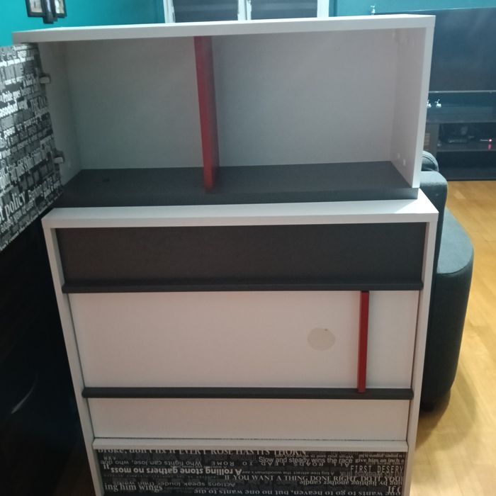 Komoda + szafka wisząca