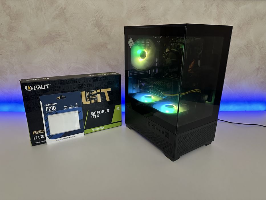 Ігровий Пк i3 10100, 16гб, GTX 1660 super , SSD 512гб, Windows 11 pro