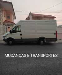 Mudanças e transportes