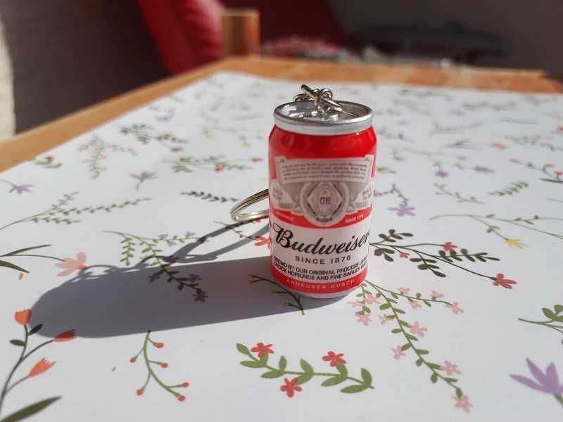 Brelok do kluczy piwko Budweiser