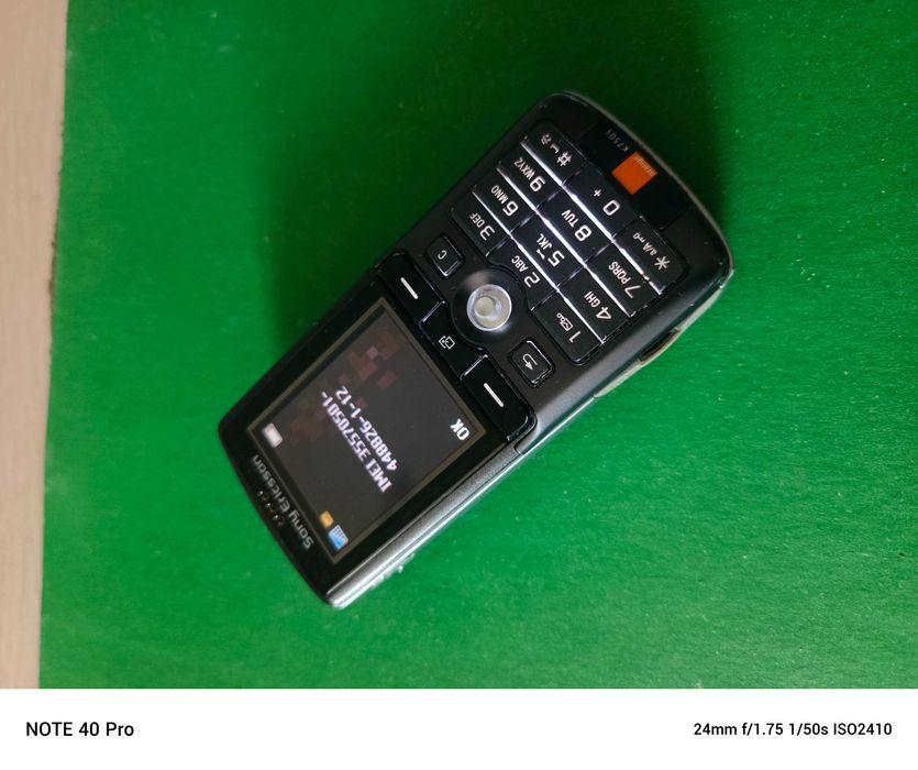 Sony Ericsson k750i z pudełkiem ładny oryginalny z orange