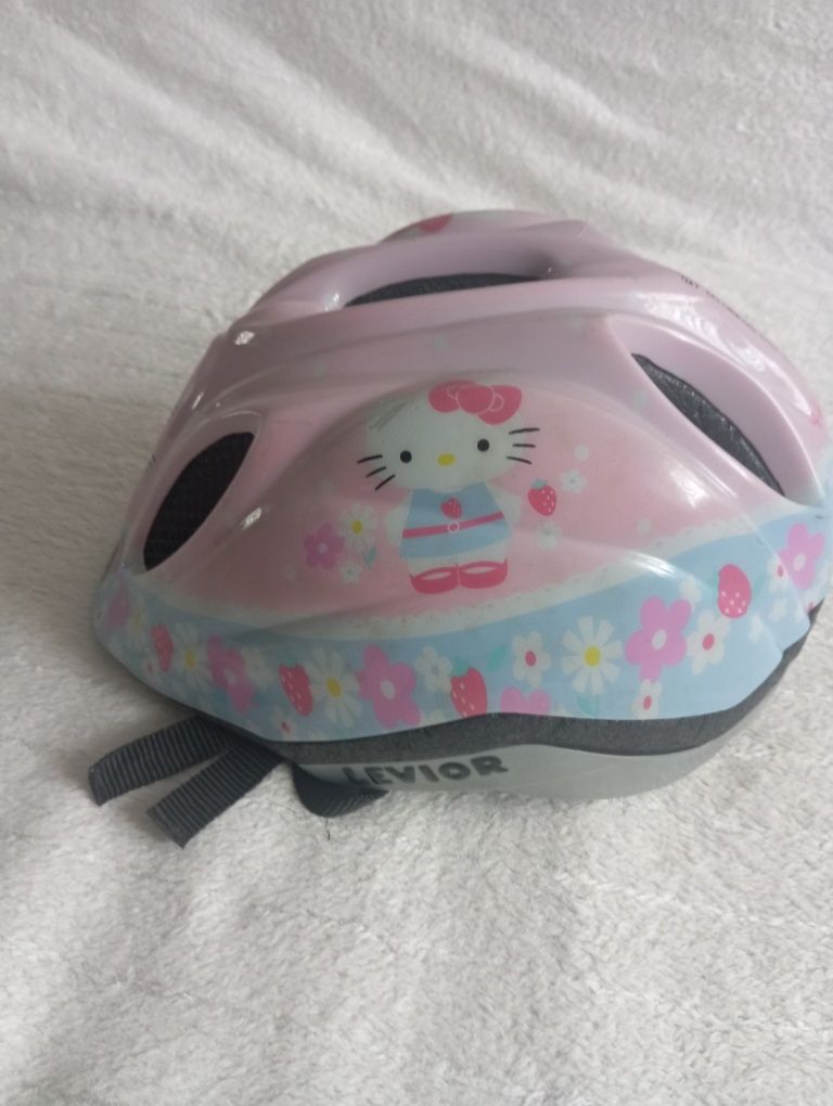 Kask rowerowy dla dziewczynki