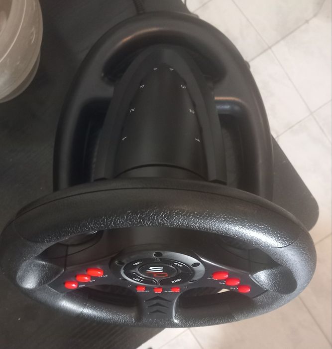 Volante da Racing Wheel com pedais