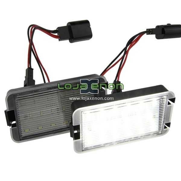 Farolins de matrícula Full Led Vários Modelos de Carros
