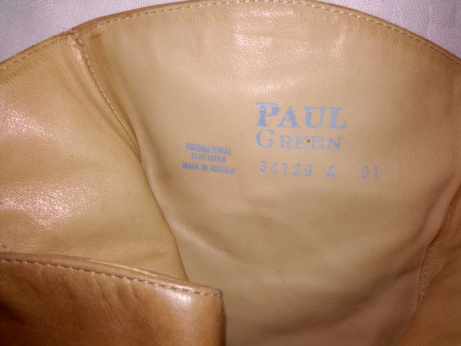 Paul Green Австрия сапоги казаки hand made