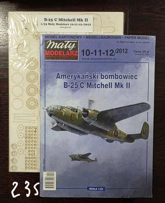 Maly modelarz Mitchell B-25