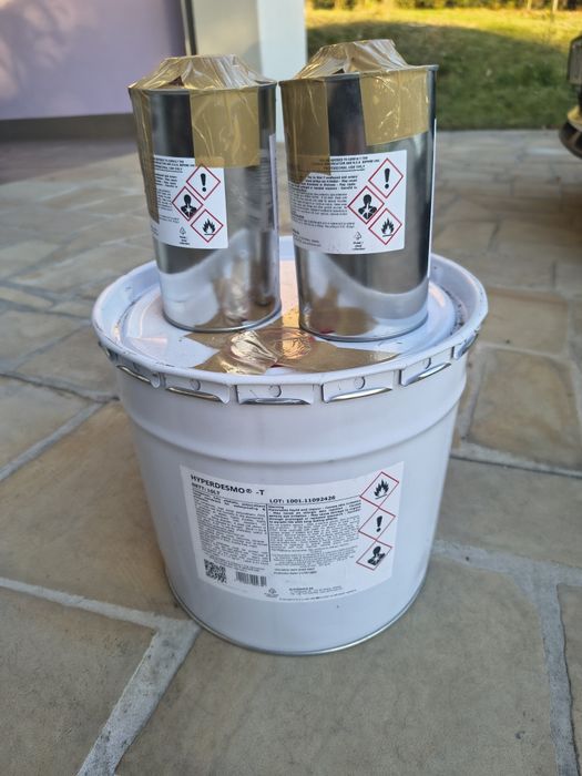 Żywica POLIURETANOWA 10l Hyperdesmo-T + GRUNT