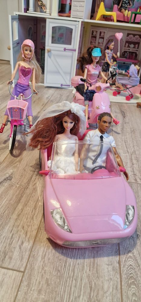 Solidny domek dla Barbie KidKraft stan bardzo dobry