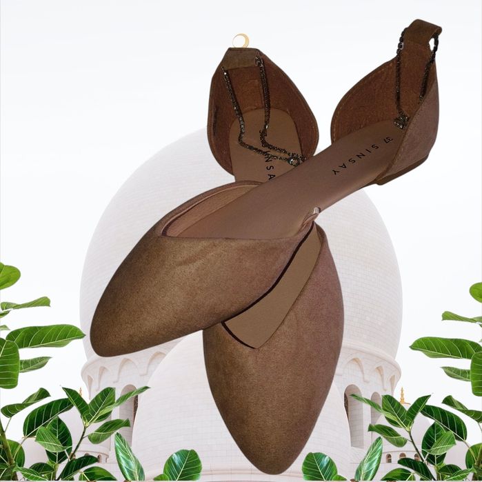 Baleriny Sinsay r. 37 zapinane wokół kostki