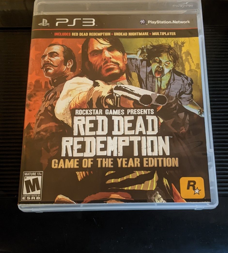 Red dead redemption Game of the year edition PS 3