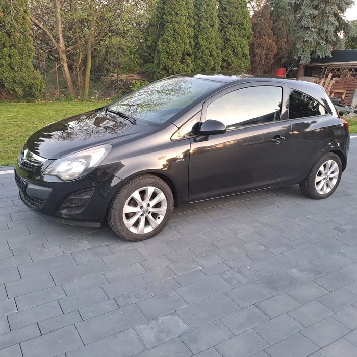 Opel Corsa 12/2013 Active lift klima alu zadbana org.przeb.ks.serwisowa