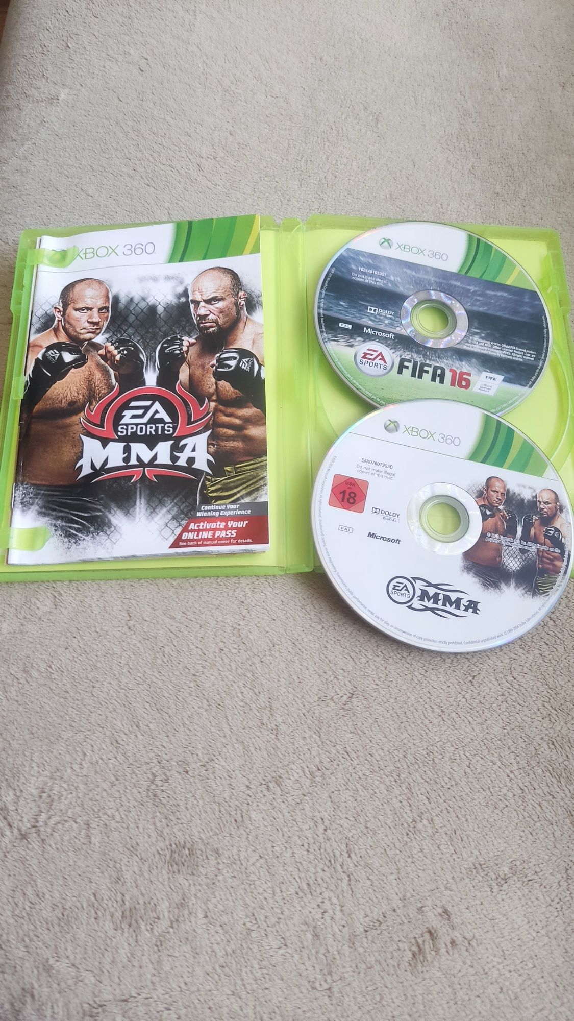 MMA Xbox 360. Gratis FIFA 16 Xbox 360