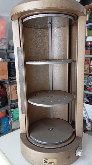 Estufa de pratos vintage