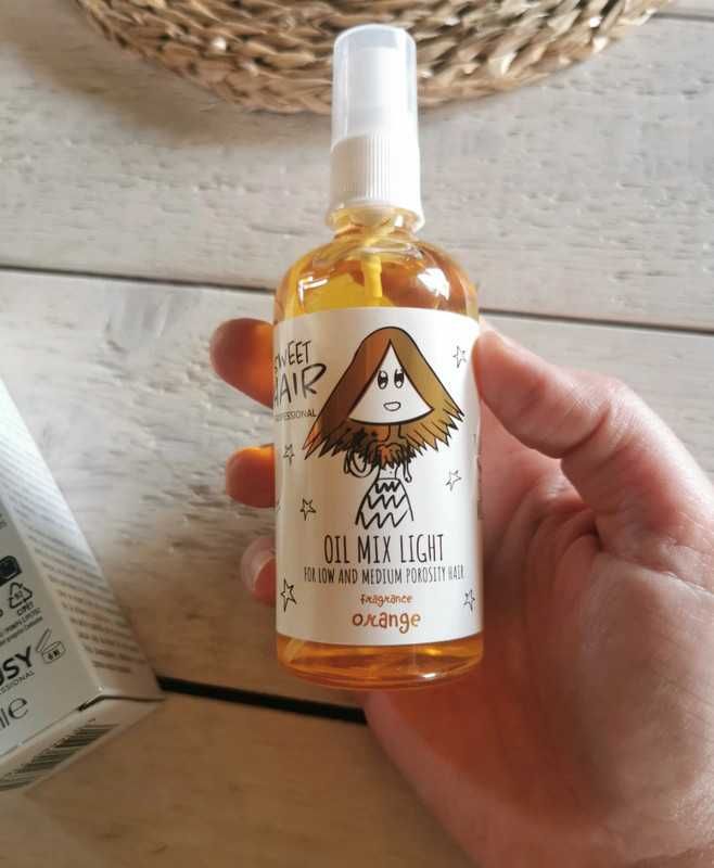 Candy Care Oil Mix Light lekki olejek do włosów niskoporowatych nowych