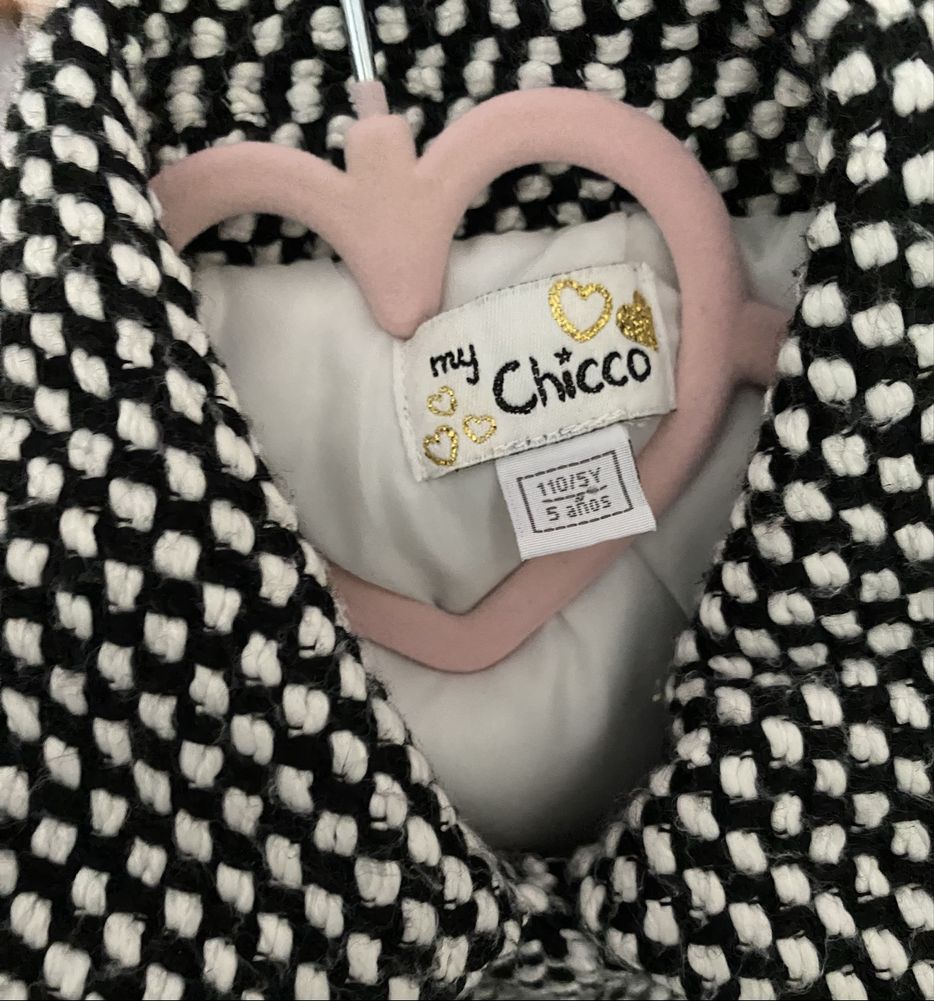 Пальто Chicco для дівчинки