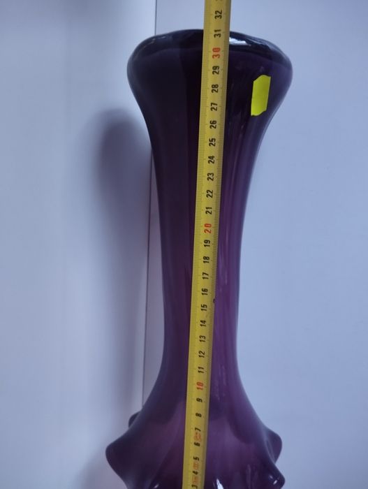 Wazon szklany fiolet