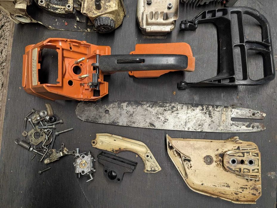 Lote de peças Stihl 025 / MS250 - usadas