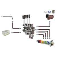 Innowacyjny zestaw hydraulika 3P C-360 rozdzielacz