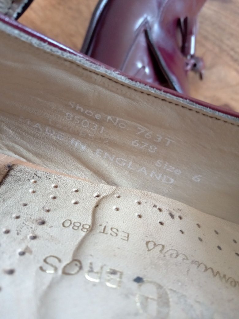 Loake loafersy rozmiar 39 skóra