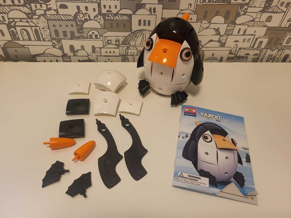 Geomag Klocki Magnetyczne Tazoo Jelo 70 el.