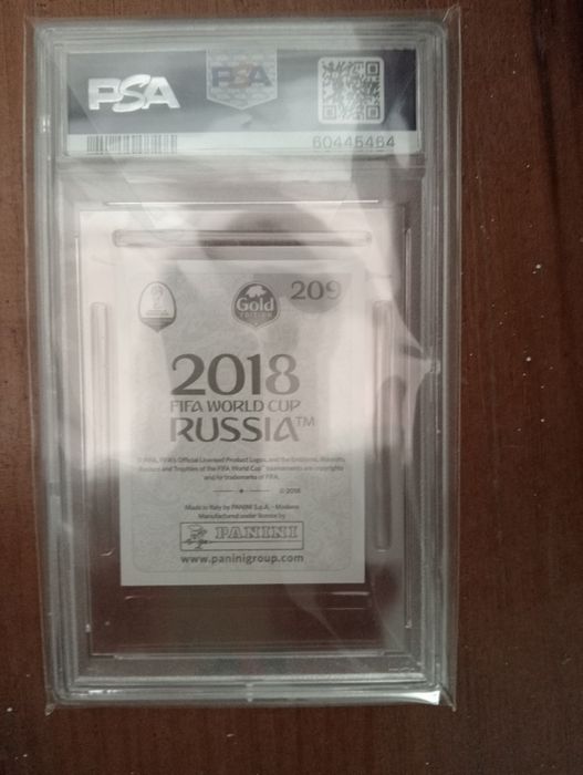 PSA 2018 Panini world CUP kylian mbappe gold