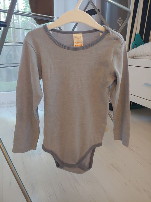Body Pusblu 98/104 niebieskie świetna jakość