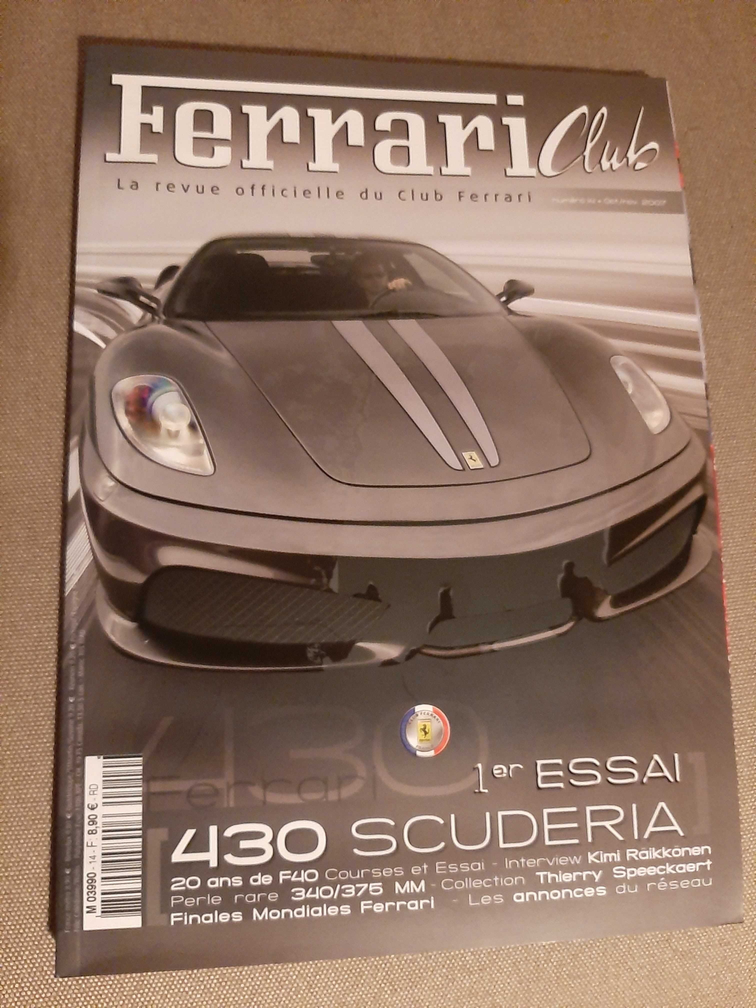 Revistas Ferrari - Forza, Ferrari Club, outras