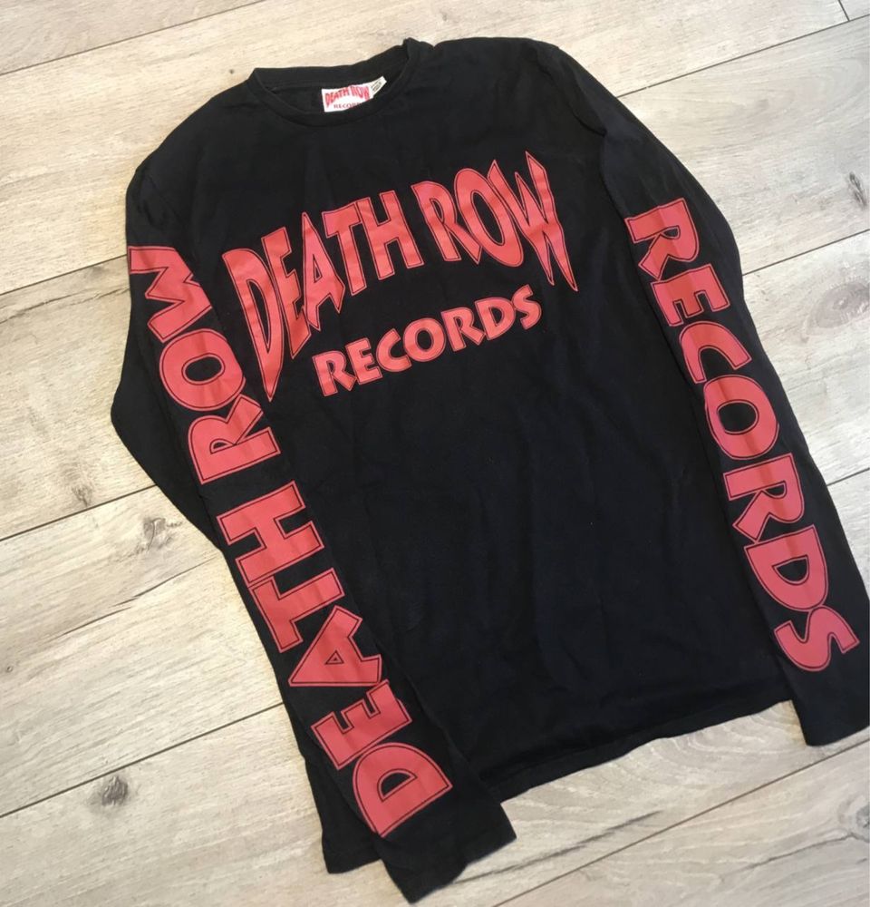 death row records longsleeve лонг реп x supreme x fubu