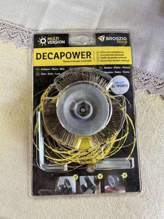 Szczotka druciana Sauber Meister do wiertarki – idealna do stali