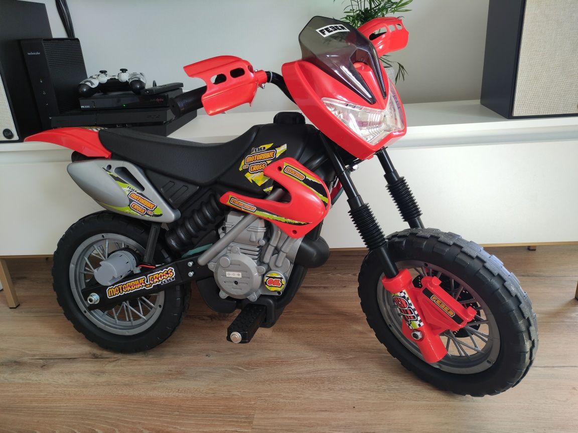 Feber Motocykl Cross na akumulator 6V