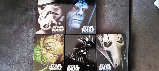 Filmy Blu-ray Star Wars steelbook