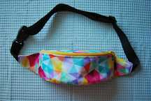 Nerka wodoodporna poliestrowa saszetka handmade kolory