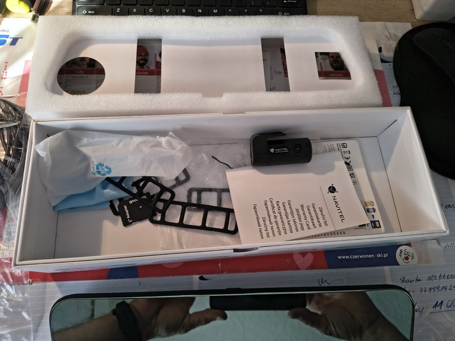 Wideorejestrator Navitel MR750 SMART 2K G-sensor Detekcja ruchu