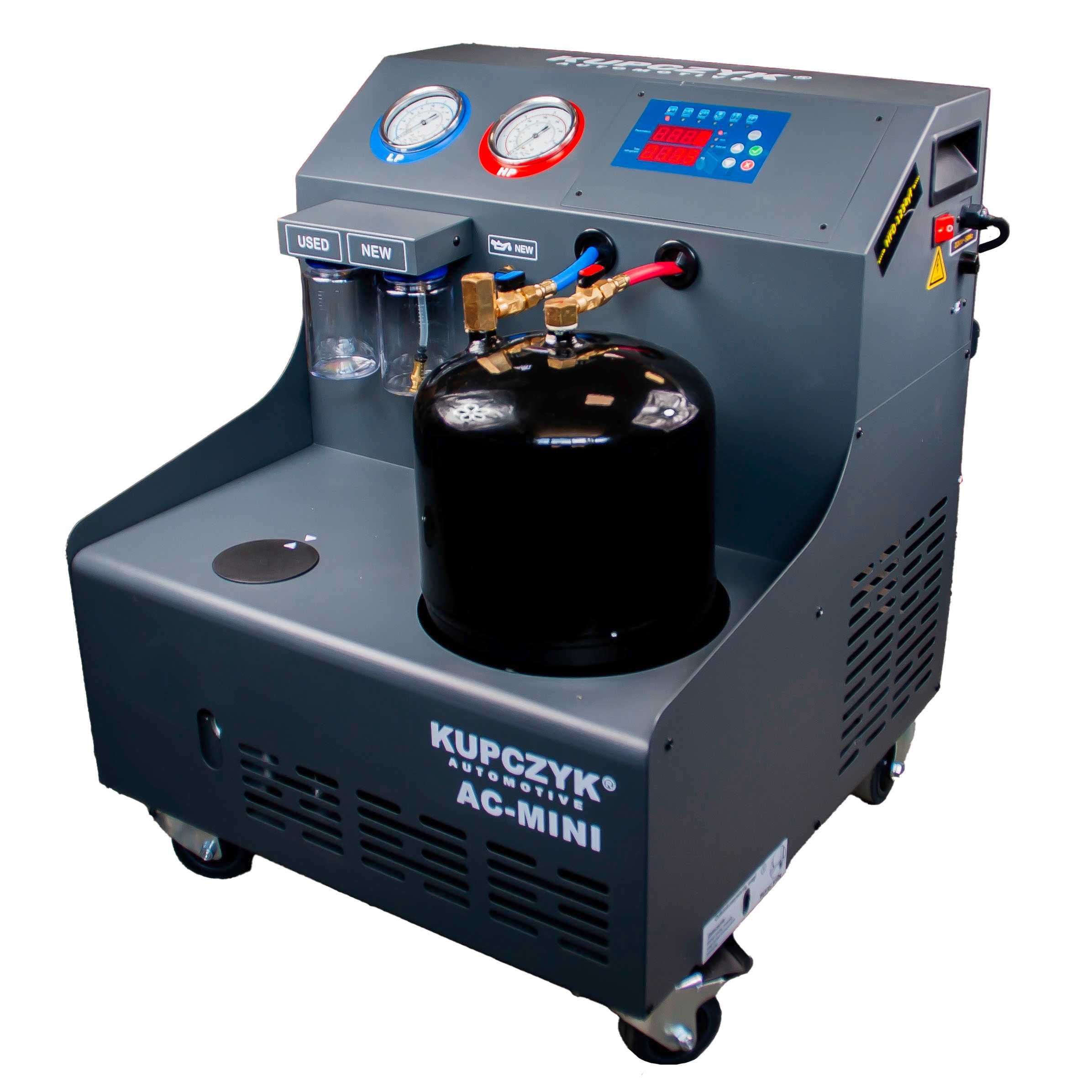 Stacja klimatyzacji AC-MINI Kupczyk półautomat czynnik R134A R1234YF
