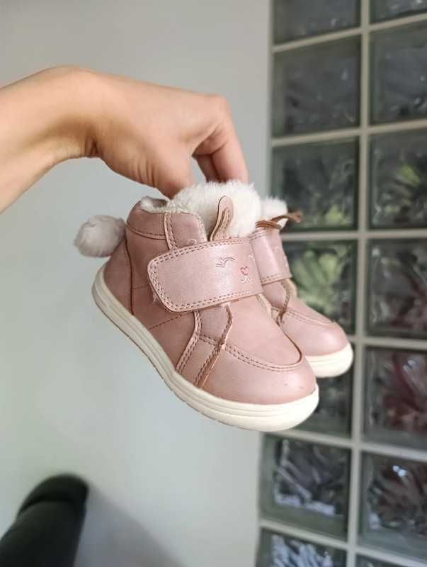 Ocieplane adidasy dla dziewczynki 22