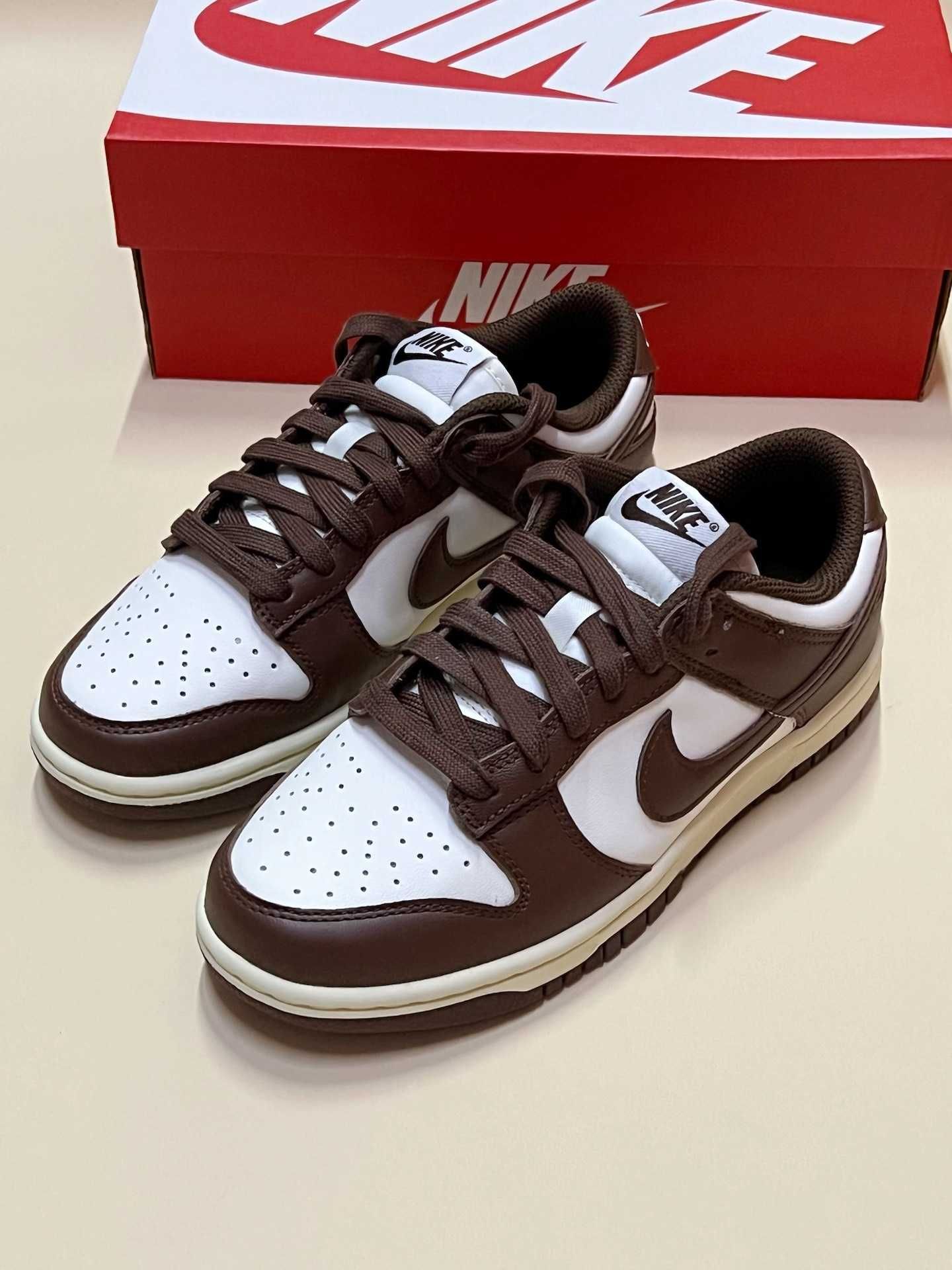 Buty codzienne Nike Dunk Low brown nowy z metką R.38.5