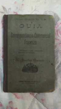 Livro Correspondencia Commercial Franceza