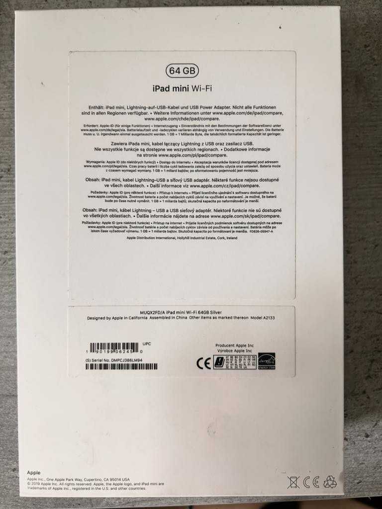 iPad mini 5 generacji (2019)