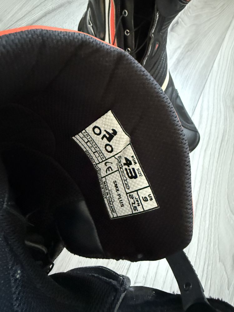 Buty Alpinestars SMX Plus Rozmiar 43 Stan Bardzo Dobry