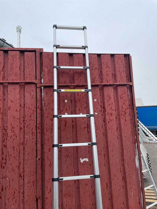 Drabina aluminiowa teleskopowa przystawna HIGHER 260cm + torba II Gat